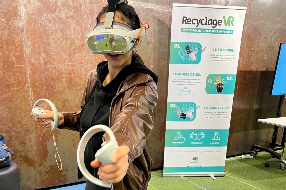 Lire la suite à propos de l’article Lancement d’un jeu de tri en réalité virtuelle au Comptoir de Payerne
