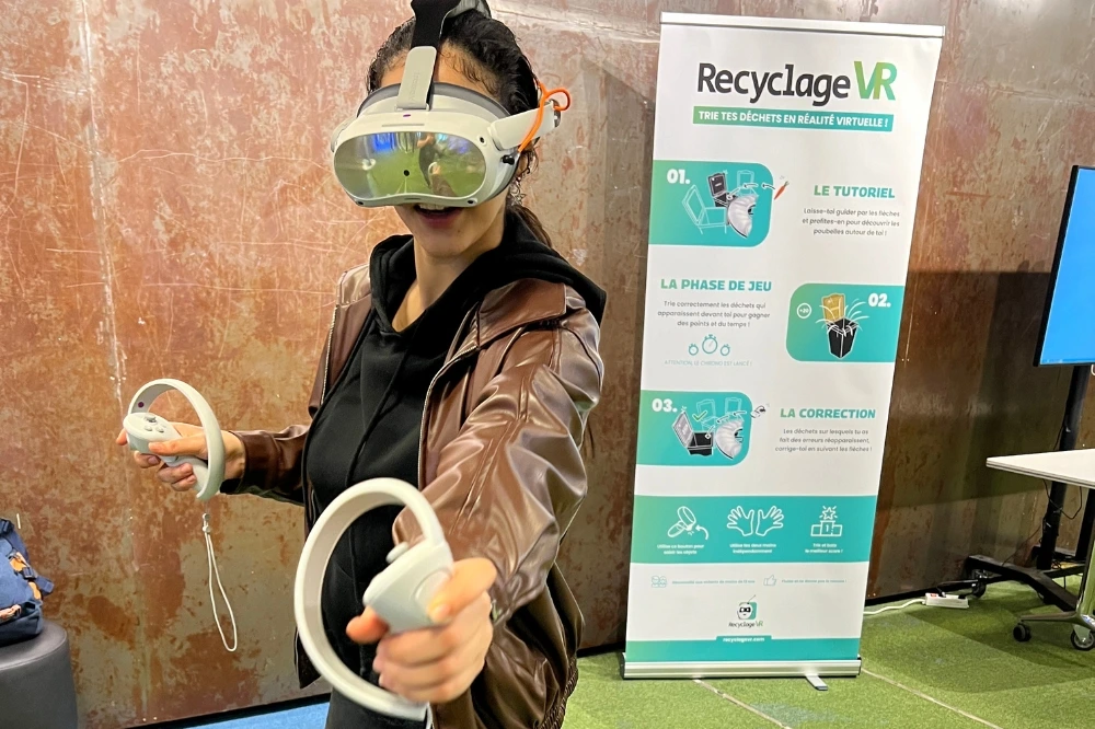 Lire la suite à propos de l’article Lancement d&rsquo;un jeu de tri en réalité virtuelle au Comptoir de Payerne