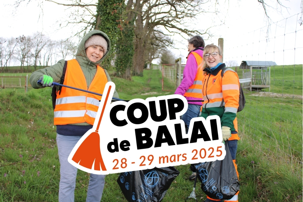 Lire la suite à propos de l’article Coup de balai 2025: les inscriptions sont ouvertes!