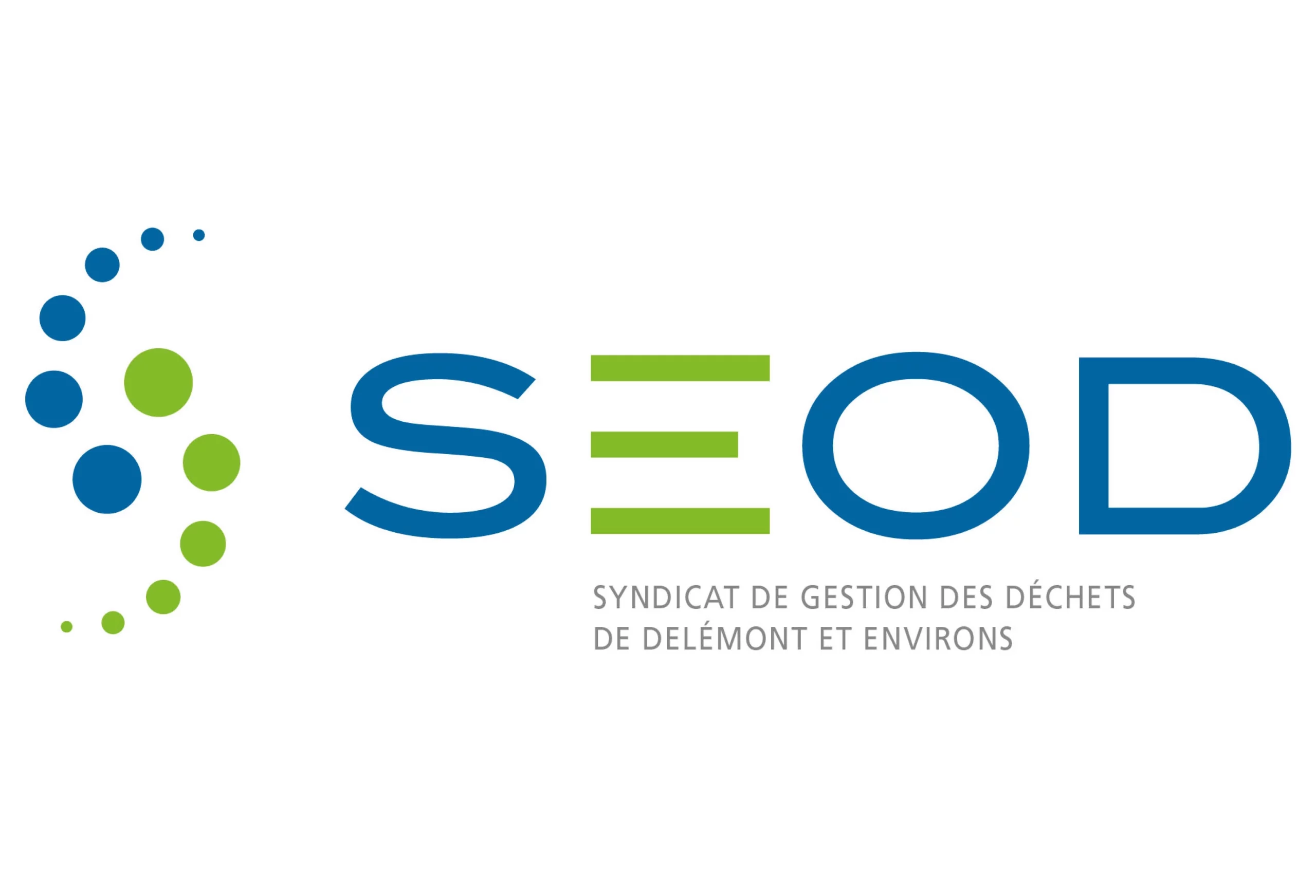 Logo de SEOD, Syndicat de gestion des déchets de Delémont et environs, coopérateur de COSEDEC.