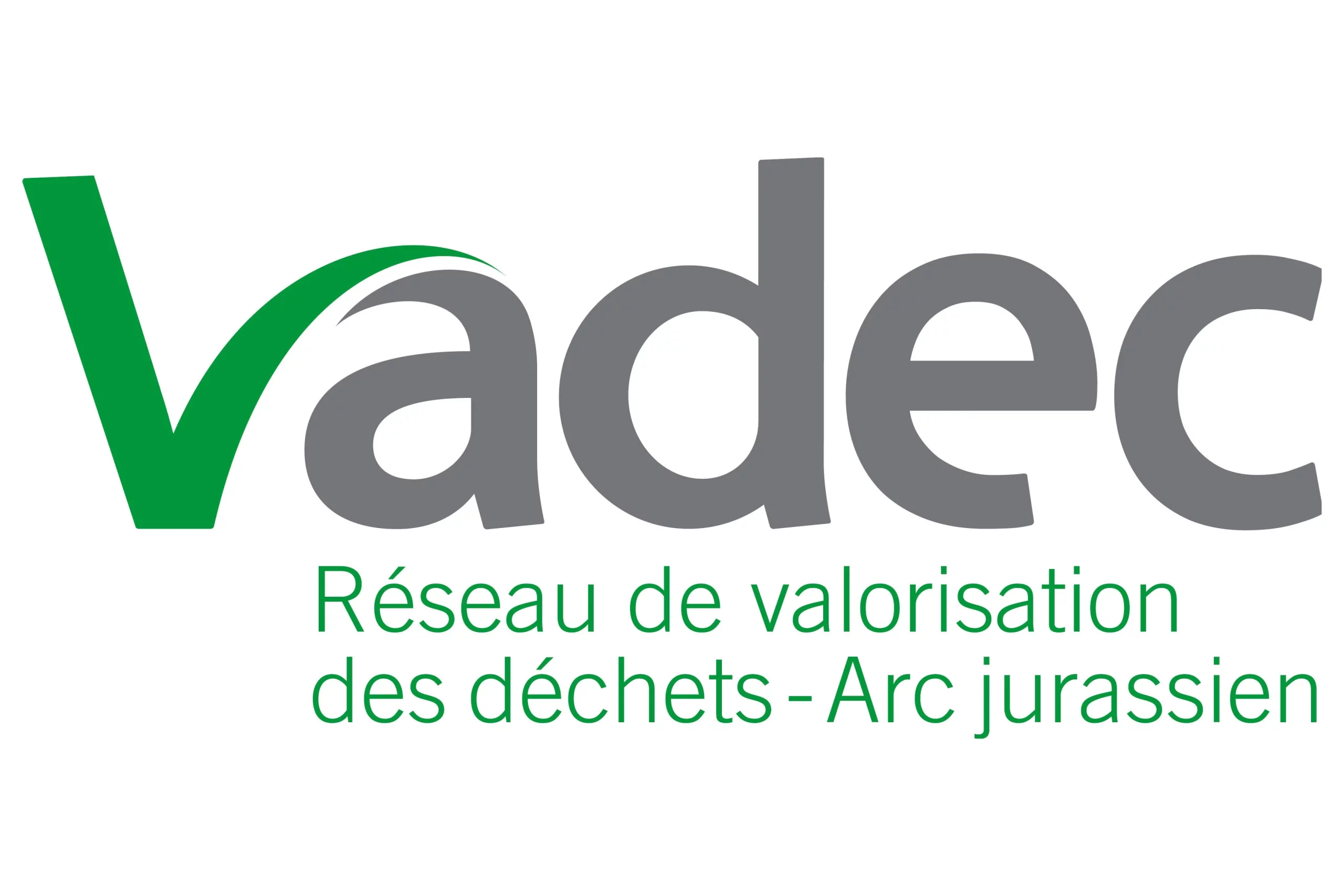 Logo de VADEC, Réseau de valorisation des déchets – Arc jurassien, coopérateur de COSEDEC