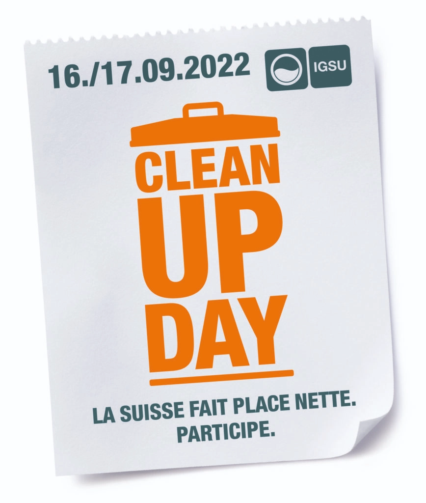 Visuel officiel du Clean-Up-Day 2022.